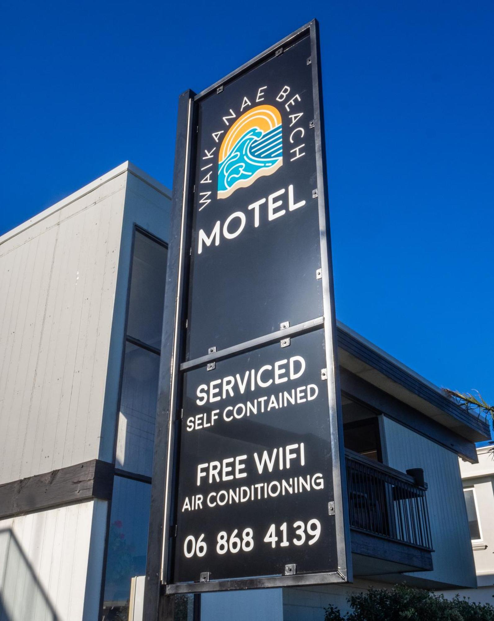 Waikanae Beach Motel Гисборн Экстерьер фото