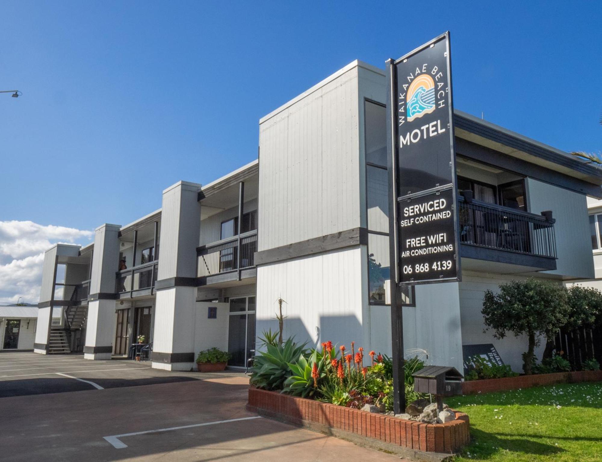 Waikanae Beach Motel Гисборн Экстерьер фото