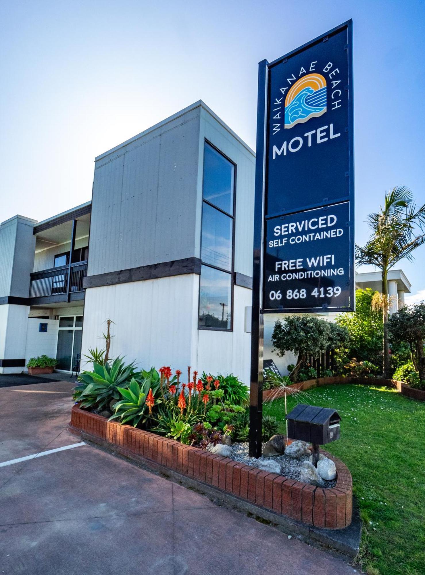 Waikanae Beach Motel Гисборн Экстерьер фото